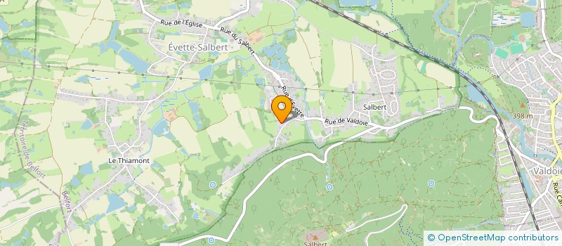 localisation de l'entreprise MONSIEUR PHILIPPE LALLEMAND à EVETTE-SALBERT
