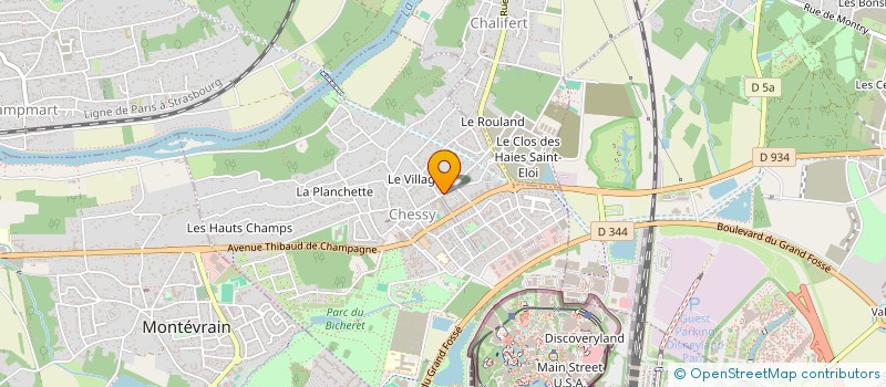 localisation de l'entreprise MONSIEUR PHILIPPE LALLEMANT à CHESSY