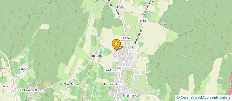localisation de l'entreprise MONSIEUR PHILIPPE LALLIER à HURIGNY