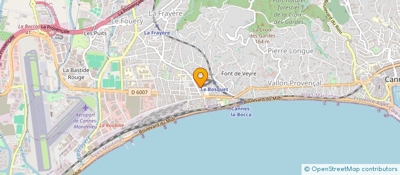 localisation de l'entreprise MONSIEUR PHILIPPE LALOY à CANNES