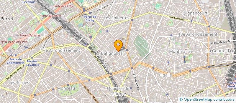 localisation de l'entreprise MONSIEUR PHILIPPE LAMAISON  PARIS