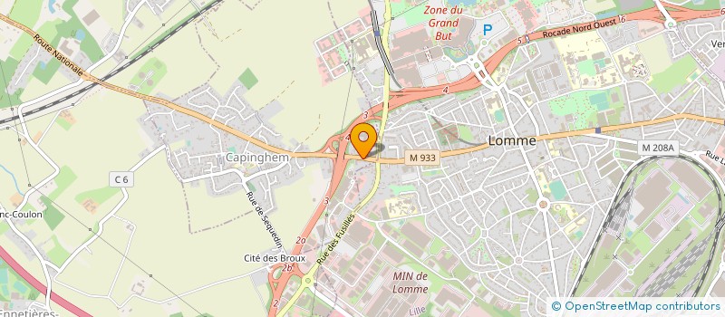 localisation de l'entreprise MONSIEUR PHILIPPE LAMANDIN à LILLE