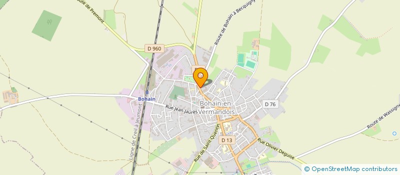 localisation de l'entreprise MONSIEUR PHILIPPE LAMANT à BOHAIN-EN-VERMANDOIS