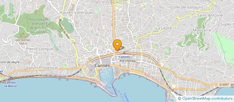 localisation de l'entreprise MONSIEUR PHILIPPE LAMARQUE  CANNES