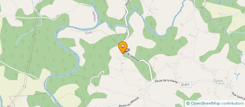 localisation de l'entreprise MONSIEUR PHILIPPE LAMARQUE  GOOS