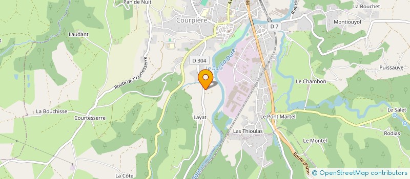localisation de l'entreprise MONSIEUR PHILIPPE LAMBERGER à COURPIERE