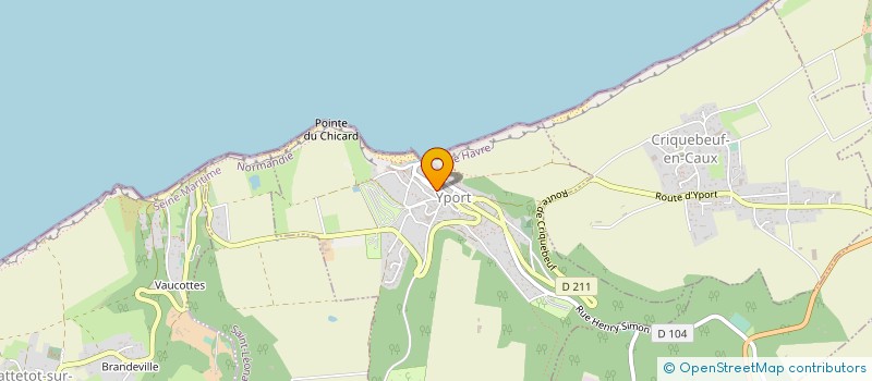 localisation de l'entreprise MONSIEUR PHILIPPE LAMBERT  YPORT