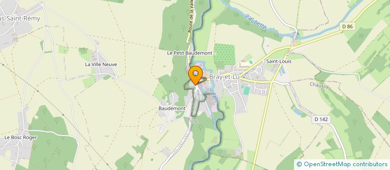 localisation de l'entreprise MONSIEUR PHILIPPE LAMBERT à BRAY-ET-LU