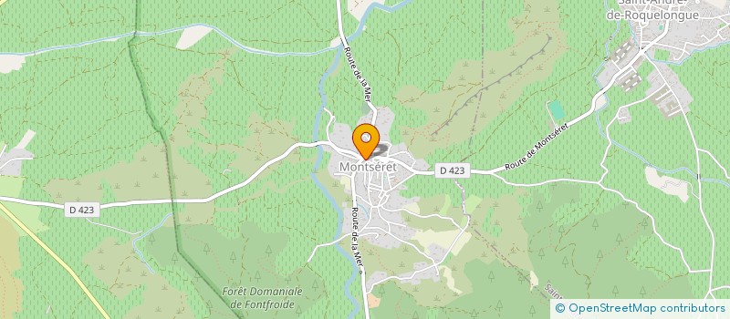 localisation de l'entreprise MONSIEUR PHILIPPE LAMBERT  MONTSERET