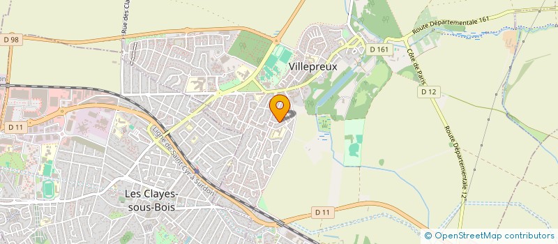 localisation de l'entreprise MONSIEUR PHILIPPE LAMBERT  VILLEPREUX