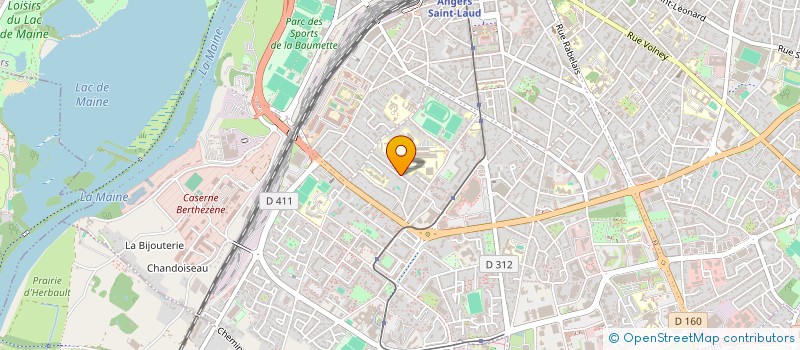 localisation de l'entreprise MONSIEUR PHILIPPE LAMBERT à ANGERS