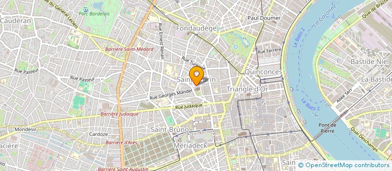 localisation de l'entreprise MONSIEUR PHILIPPE LAMIGE  BORDEAUX