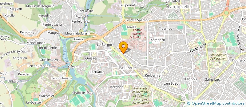 localisation de l'entreprise MONSIEUR PHILIPPE LAMOUCHE à BREST