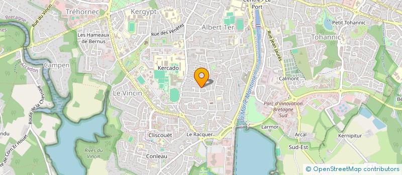 localisation de l'entreprise MONSIEUR PHILIPPE LAMOUREUX à VANNES