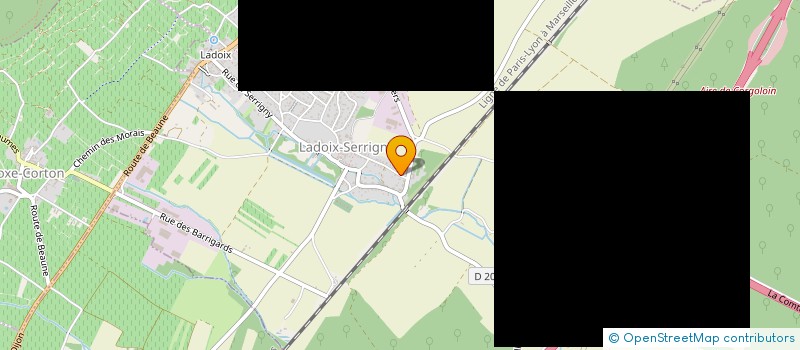 localisation de l'entreprise MONSIEUR PHILIPPE LANCIA  LADOIX-SERRIGNY