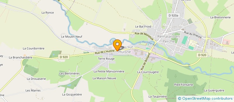 localisation de l'entreprise MONSIEUR PHILIPPE LANDARET à REMALARD-EN-PERCHE