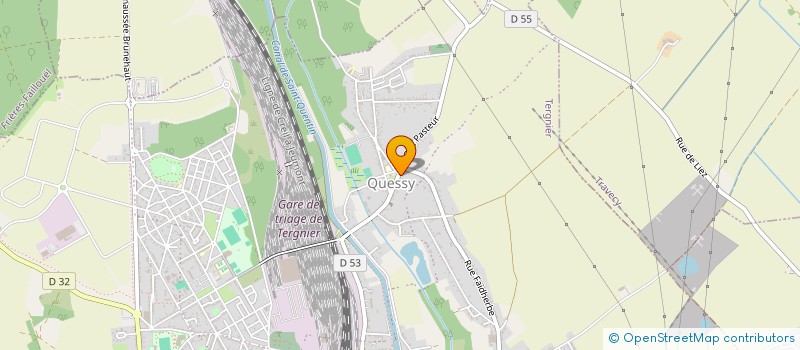 localisation de l'entreprise MONSIEUR PHILIPPE LANDAT  TERGNIER