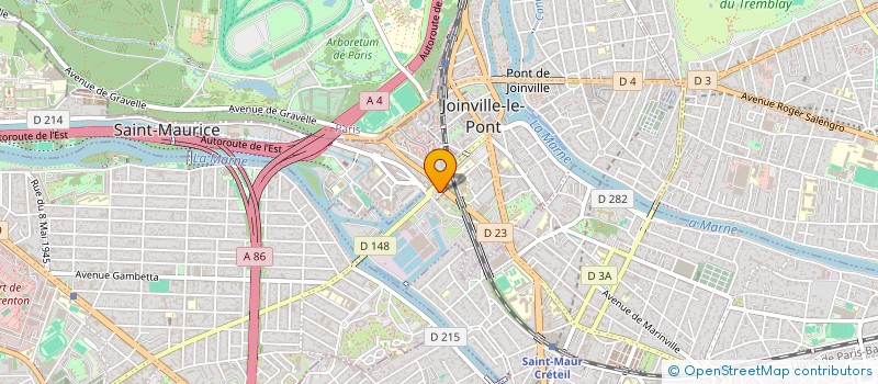 localisation de l'entreprise MONSIEUR PHILIPPE LANDAUD à JOINVILLE-LE-PONT