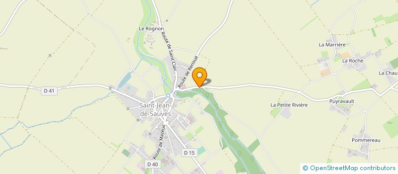 localisation de l'entreprise MONSIEUR PHILIPPE LANDRY à SAINT-JEAN-DE-SAUVES