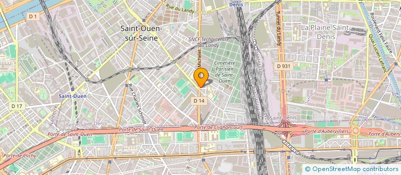localisation de l'entreprise MONSIEUR PHILIPPE LANDRY à SAINT-OUEN-SUR-SEINE