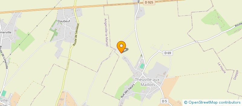 localisation de l'entreprise MONSIEUR PHILIPPE LANGLOIS  THEUVILLE-AUX-MAILLOTS