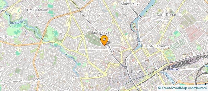 localisation de l'entreprise MONSIEUR PHILIPPE LANGLOIS  NANTES