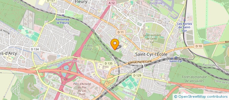 localisation de l'entreprise MONSIEUR PHILIPPE LANGLOIS à SAINT-CYR-L'ECOLE