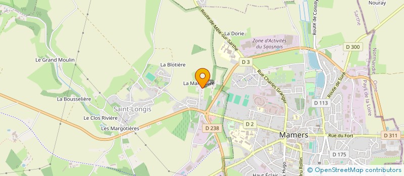 localisation de l'entreprise MONSIEUR PHILIPPE LANGMANN à VILLENEUVE-EN-PERSEIGNE