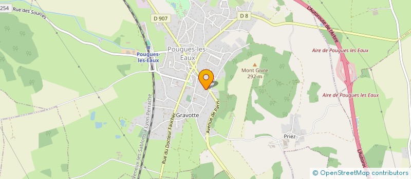 localisation de l'entreprise MONSIEUR PHILIPPE LANGUMIER à POUGUES-LES-EAUX