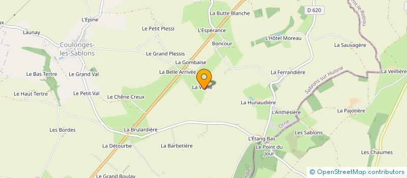 localisation de l'entreprise MONSIEUR PHILIPPE LANNEAU à COUR-MAUGIS SUR HUISNE
