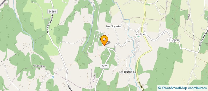 localisation de l'entreprise MONSIEUR PHILIPPE LANTHEAUME  DIVAJEU