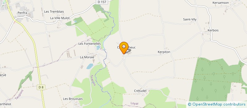 localisation de l'entreprise MONSIEUR PHILIPPE LAPARLIERE  LOYAT