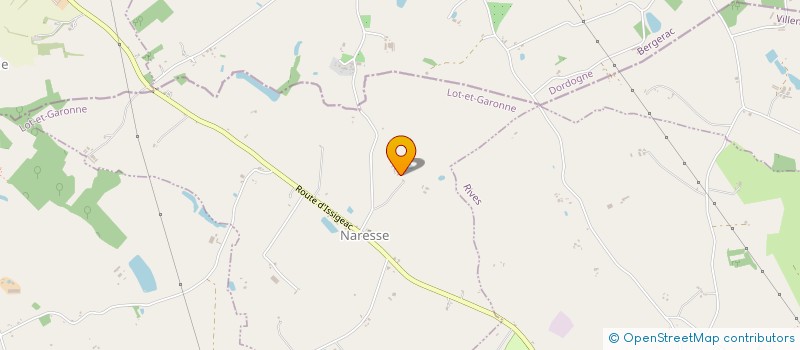 localisation de l'entreprise MONSIEUR PHILIPPE LAPARRE  MAZIERES-NARESSE