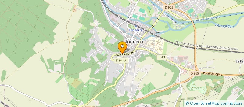 localisation de l'entreprise MONSIEUR PHILIPPE LAPERT à TONNERRE
