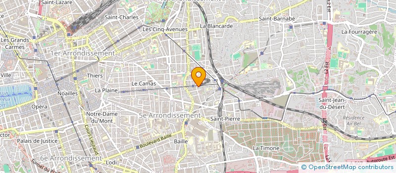 localisation de l'entreprise MONSIEUR PHILIPPE LAPIAN à MARSEILLE