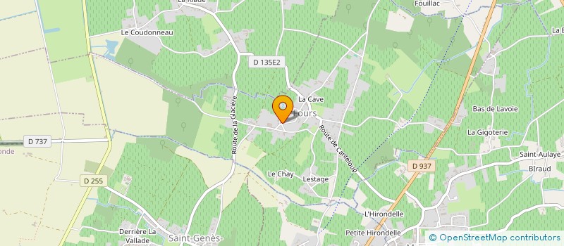 localisation de l'entreprise MONSIEUR PHILIPPE LAPIERRE à FOURS