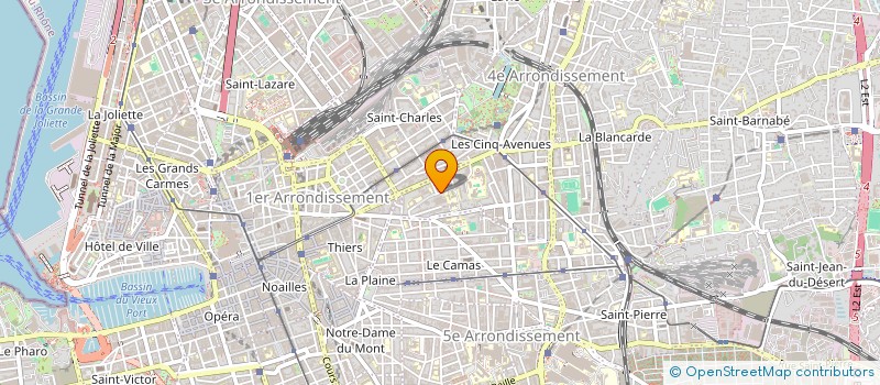 localisation de l'entreprise MONSIEUR PHILIPPE LAPINA à MARSEILLE