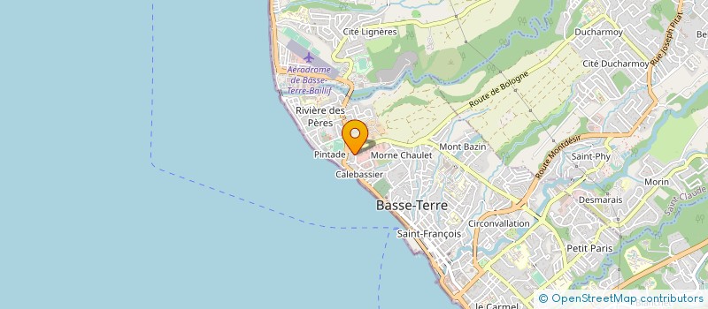 localisation de l'entreprise MONSIEUR PHILIPPE LAQUITAINE à BASSE-TERRE