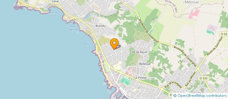 localisation de l'entreprise MONSIEUR PHILIPPE LARBANET  LA TURBALLE