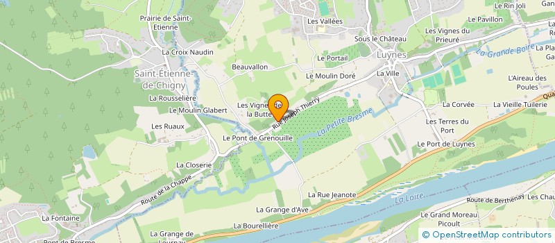 localisation de l'entreprise MONSIEUR PHILIPPE LARDY  LUYNES