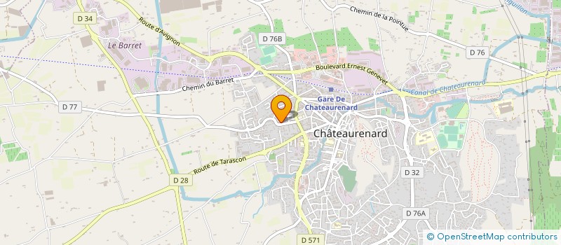 localisation de l'entreprise MONSIEUR PHILIPPE LARIVIERE à CHATEAURENARD