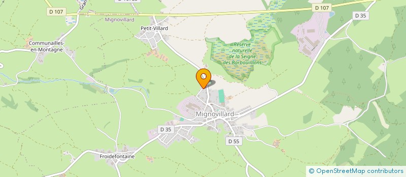 localisation de l'entreprise MONSIEUR PHILIPPE LARMURIER  LA LATETTE