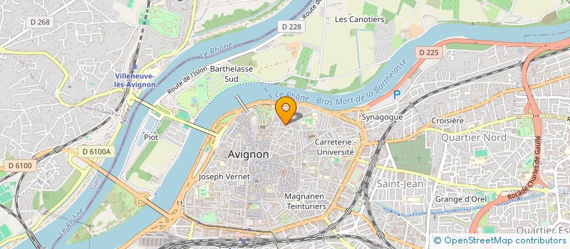 localisation de l'entreprise MONSIEUR PHILIPPE LAROUDIE à AVIGNON