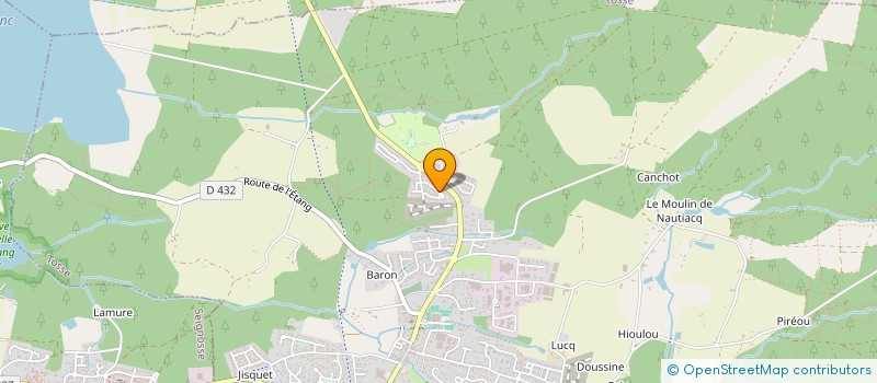 localisation de l'entreprise MONSIEUR PHILIPPE LARRAZET  TOSSE