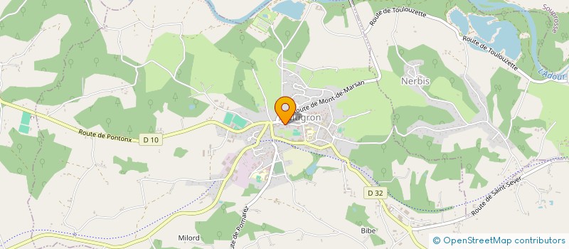 localisation de l'entreprise MONSIEUR PHILIPPE LARRERE  MUGRON