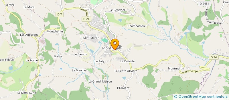 localisation de l'entreprise MONSIEUR PHILIPPE LASNE  MONTROTTIER