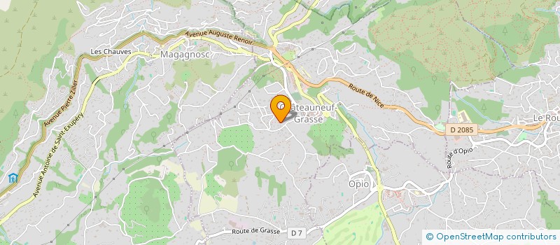 localisation de l'entreprise MONSIEUR PHILIPPE LASNIER  CHATEAUNEUF-GRASSE