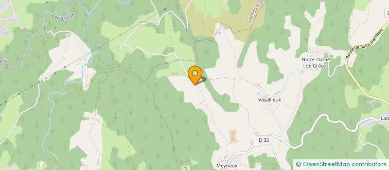 localisation de l'entreprise MONSIEUR PHILIPPE LASSABLIERE  CHAMBLES