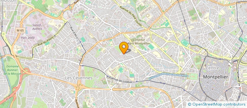 localisation de l'entreprise MONSIEUR PHILIPPE LASSALLE à MONTPELLIER