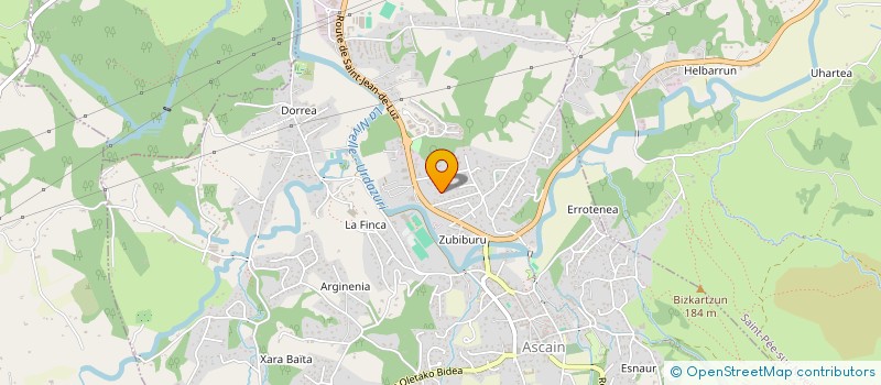 localisation de l'entreprise MONSIEUR PHILIPPE LASTRA  ASCAIN